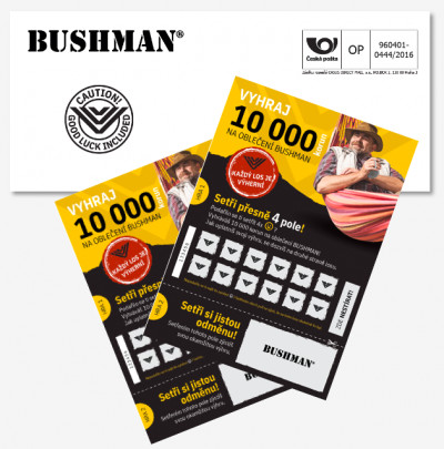 Vyhraj 10 000 korun na oblečení Bushman!